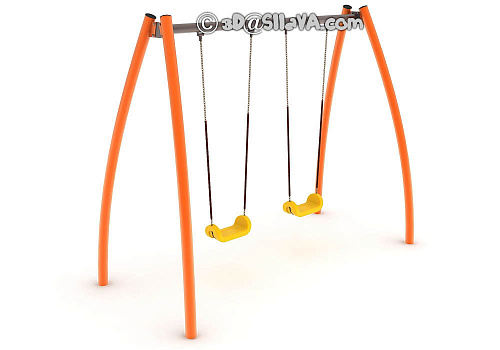 Качели двойные. © SllaVA.com