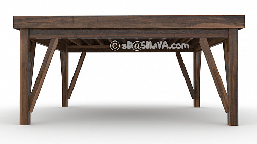 Навес из дерева (Western Timber Frame). © SllaVA.com