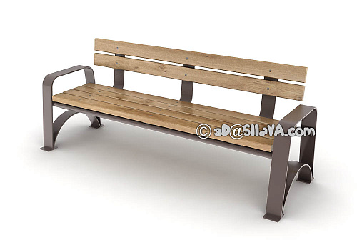 Скамейка парковая. SllaVA.com